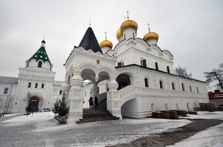 Ипатьевский монастырь Кострома зима