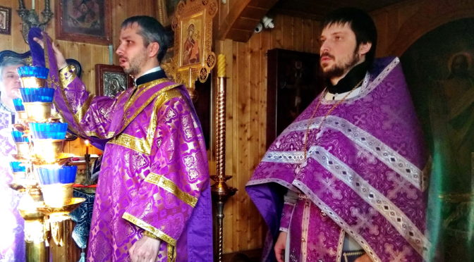 Гость из Великоустюжской епархии — отец Серафим