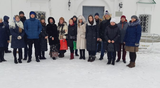 23 февраля прошла ПаломническаЯ поездка молодежки в Александро-Свирский монастырь