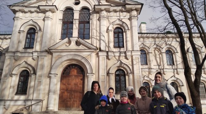14 марта Воскресная  школа посетила Новодевичий монастырь